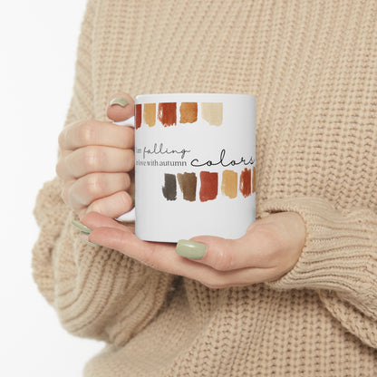 I am falling in love with autumn colors Mug