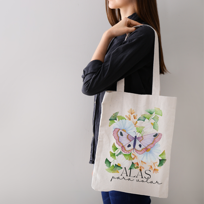 Wings to Fly Tote bag: Ethical, Eco-Friendly, and Beautiful!