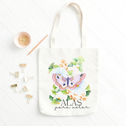 Wings to Fly Tote bag: Ethical, Eco-Friendly, and Beautiful!